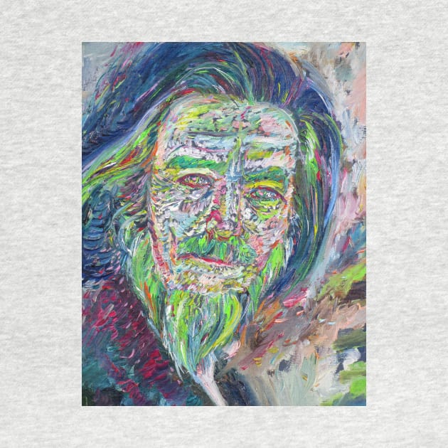 ALAN WATTS oil portrait by lautir